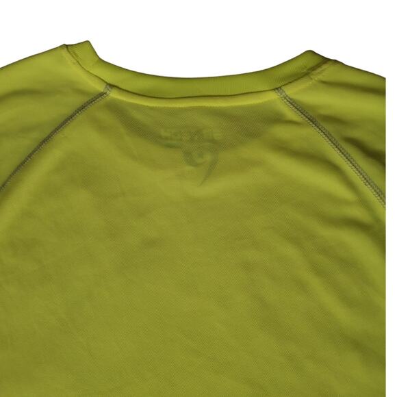 SB Tech CoolPlay Men's Performance Active Moisture Wicking Shirt, Yellow, XL - Picture 4 of 10